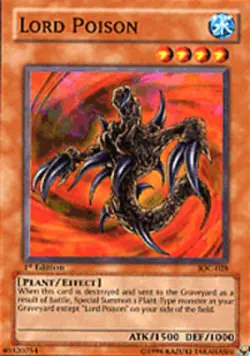 Lord Poison - IOC-028 - Common - Unlimited Edition - Damaged - Image 1