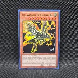 Yugioh The Winged Dragon of Ra (JMPS-EN006) ULTRA RARE PROMO HOLO (NEAR MINT) - Image 1