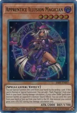 Yugioh! Apprentice Illusion Magician - JMPS-EN007 - Ultra Rare - Limited Edition - Image 1