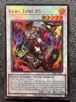 Yugioh Kewl Tune RS PHRE-EN037 Ultra Rare 1st Edition NM - Image 1