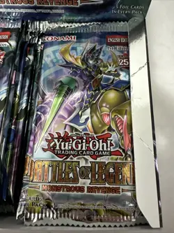 Battles of Legend: Monstrous Revenge 1st Edition Booster Pack (Yugioh) - Image 2