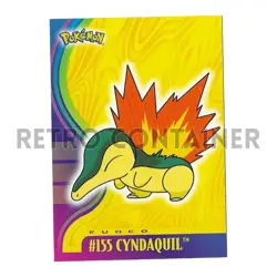 NINTENDO POKEMON TOPPS Trading Cards - ITA - 155 Cyndaquil - Image 1