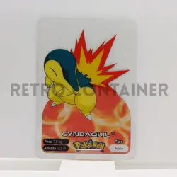 NINTENDO POKEMON LAMINCARDS EDIBAS Cards 2006 - ITA - 155 Cyndaquil - Image 1