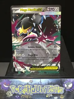 Pokemon Card Mega Mawile Ex 094/132 Mega Evolution Double Rare NM - Image 1