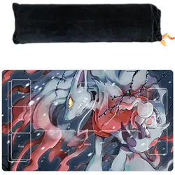 Zoroark Pokemon Playmat TCG Card Game Play Mat Gaming Desk Mat Mouse Pad _l118 - Image 2
