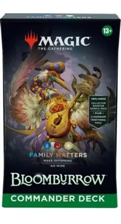 Magic The Gathering MTG: Family Matters Commander Deck Bloomburrow NEW! SEALED! - Image 1