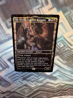 MTG Halo Foil Ob Nixilis, Captive Kingpin NM Unplayed MoM: The Aftermath - Image 3