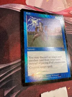 FOIL (foil version) - MTG Prophecy Blue Magic free counterspell (B) - Image 2