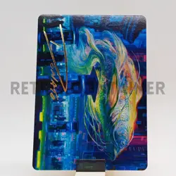 MTG - Kamigawa Neon Dynasty Art Series - 3 Skyswimmer Koi Gold Signature - Image 1
