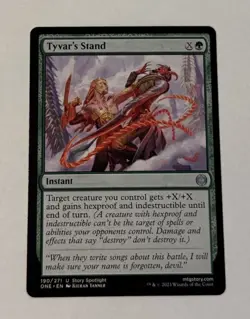 MTG Tyvar's Stand - Phyrexia: All Will Be One LP - Image 1