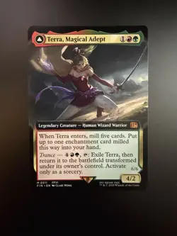 MTG Final Fantasy English Terra, Magical Adept Extended Art 0511 Non-Foil - Image 1
