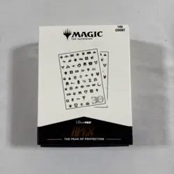 Magic The Gathering 12 Pocket Zippered Pro Binder & Protector Sleeves (105) New - Image 4