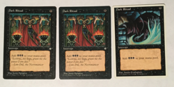 3X MTG DARK RITUAL 2X ICE AGE 1X 5TH ED / SP / WRONGWAY052 - Image 1