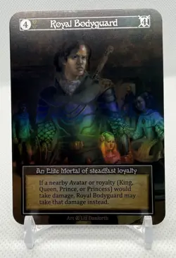 Near mint foil Royal Bodyguard Sorcery: Contested Realm beta - Image 1