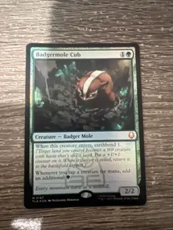 Badgermole Cub Avatar: The Last Airbender Foil - Image 1