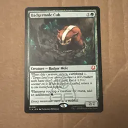 Magic The Gathering TCG Badgermole Cub - Avatar: The Last Airbender - Image 1