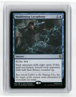 Maddening Cacophony Zendikar Rising Regular - Image 1