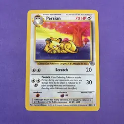 Pokemon TCG - PERSIAN - 1ST EDITION - 42/64 - JUNGLE (1999) - WOTC - LP - Image 1