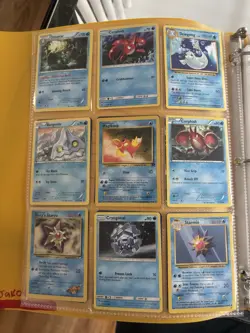 Pokemon Cards From 1990-2019 Binder with Cards and Sleeves - Image 2