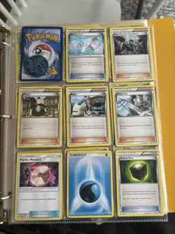 Pokemon Cards From 1990-2019 Binder with Cards and Sleeves - Image 3