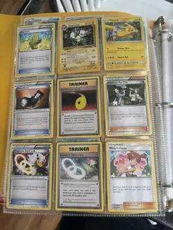 Pokemon Cards From 1990-2019 Binder with Cards and Sleeves - Image 4