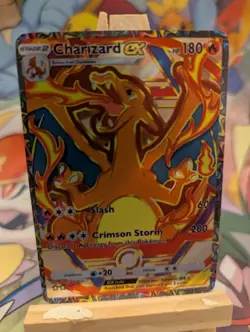 Pokemon Tcg Pocket Game Charizard Ex Full Art Holo - Image 1