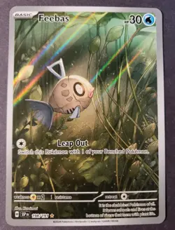 Pokemon Feebas 198/191 Illustration Rare Full Art Surging Sparks Near Mint - Image 1