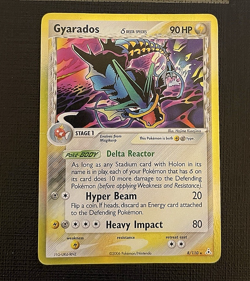 Gyarados #8/110 Delta Species EX Holon Phantoms 2006 Holo Rare Pokemon Card TCG - Image 1