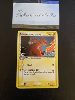 Charmeleon #30/100 Stamped Crystal Guardians Reverse Holo Pokemon TCG 2006 - Image 2