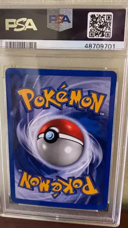 2000 Pokemon Neo Genesis Meganium Holo 1st Edition #11/111 PSA 7 NM NEAR MINT - Image 3