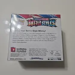 Sealed Pokemon TCG Sword & Shield Battle Styles Booster Box English New Sealed - Image 3