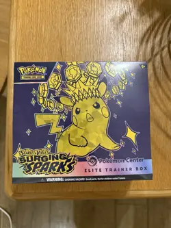 Pokemon TCG - Surging Sparks Pokemon Center ETB - New & Sealed✅🚚 - Image 1