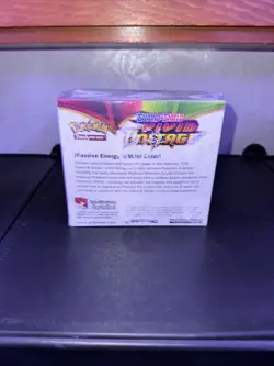 Pokemon TCG Sword Shield Vivid Voltage Booster Box Factory Sealed - Image 3