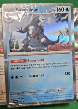 Baxcalibur SVP 019 - Paldea Evolved Pokemon Prerelease Sealed Deck - Stamped - Image 1