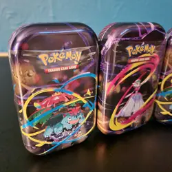 pokemon - mega evolutions - mini tin set of 4 💎 - Image 2