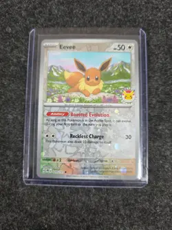 Eevee - (Pokemon Day 2025) (Reverse Cosmos Holo) - Image 1