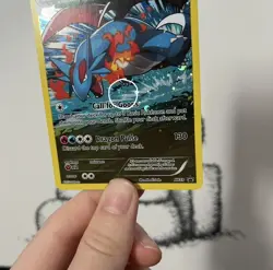 Salamence XY59 Cosmos Holo Black Star Promo Pokemon Card MINT + DOUBLE SWIRL - Image 2
