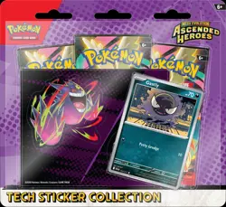 Pokemon TCG Ascended Heroes Tech Sticker Collection Gastly PRESALE - Image 1