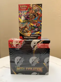 Pokemon Mega Evolution Enhanced Booster Box and Booster Bundle Lot Sealed New - Image 5