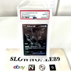 Pokemon TCG Zekrom EX 172/086 Black Bolt Holo PSA Gem Mint 10 *SAME DAY SHIP - Image 3