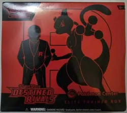 Destined Rivals Pokemon Center Elite Trainer Box Sealed - Pokemon TCG - Image 1