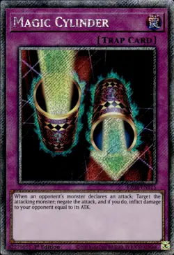 Magic Cylinder - Platinum Secret Rare 1st Edition RA03-EN115 - NM - YuGiOh - Image 1
