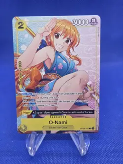 One Piece Welcome Pack Vol. 2 O-Nami OP06-101 Regular Promo NM/LP - Image 1