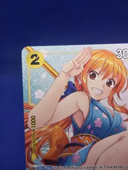 One Piece Welcome Pack Vol. 2 O-Nami OP06-101 Regular Promo NM/LP - Image 3