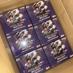 One Piece TCG OP10 Royal Blood English Booster Box - Sealed From Case - Image 1