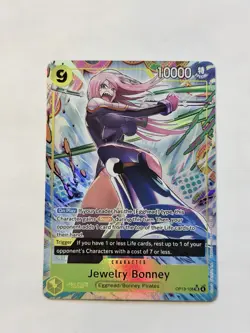 Jewelry Bonney (108) (Alternate Art) OP13-108 Carrying On His Will Foil - Image 1