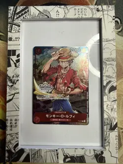 Monkey D. Luffy P-001 Japanese ONE PIECE Card Game Championship Set Promo - NM - Image 1