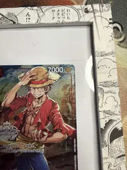 Monkey D. Luffy P-001 Japanese ONE PIECE Card Game Championship Set Promo - NM - Image 4