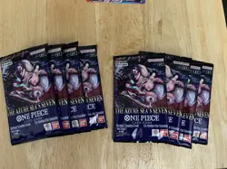 One Piece TCG OP14-EB04 The Azure Sea’s Seven Booster Pack Of 8 Sealed - Image 1