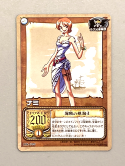 Nami LK-C09 One Piece From TV animation Card Vintage Japanese - Image 1